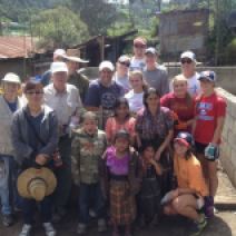 A group from Florida came the week before to serve with us