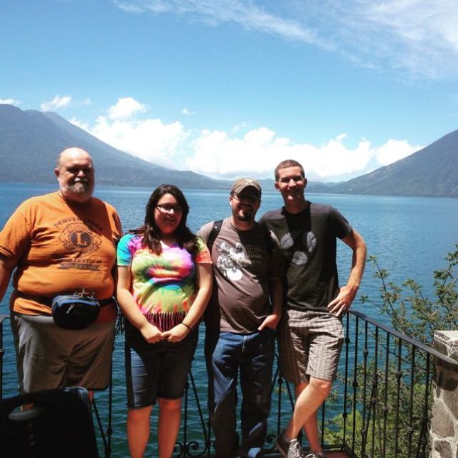 Loved having my brother, sister, and Dad here with us in Guatemala